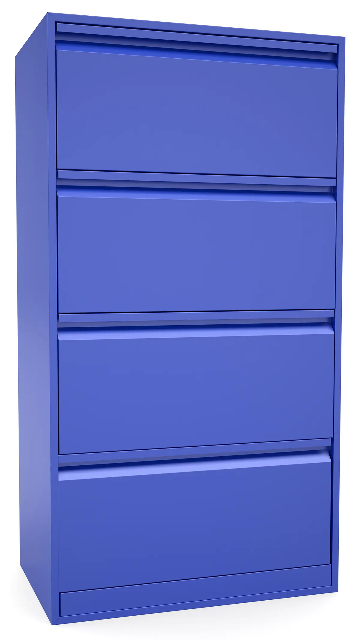 Archivero metálico azul